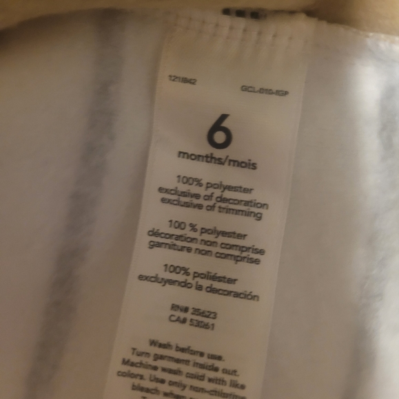 Carter's bear bodysuit - Picture 3 of 4